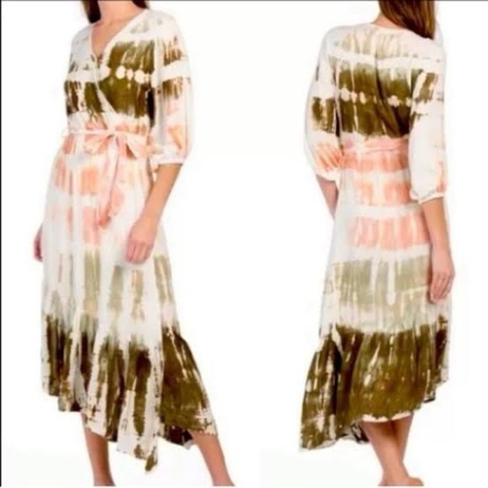 Young Fabulous & Broke L Jillian Faux Wrap Dress